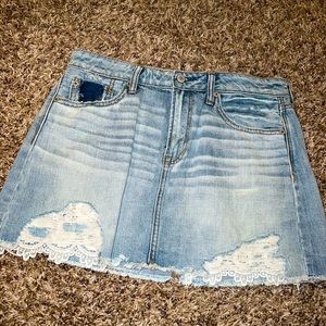 AE cute denim skirt!